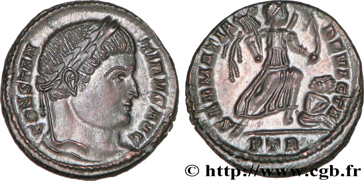 CONSTANTIN Ier LE GRAND Centenionalis ou nummus FDC