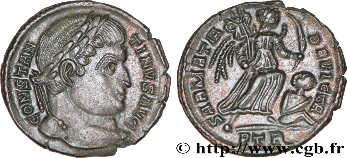 CONSTANTIN Ier LE GRAND Centenionalis ou nummus FDC