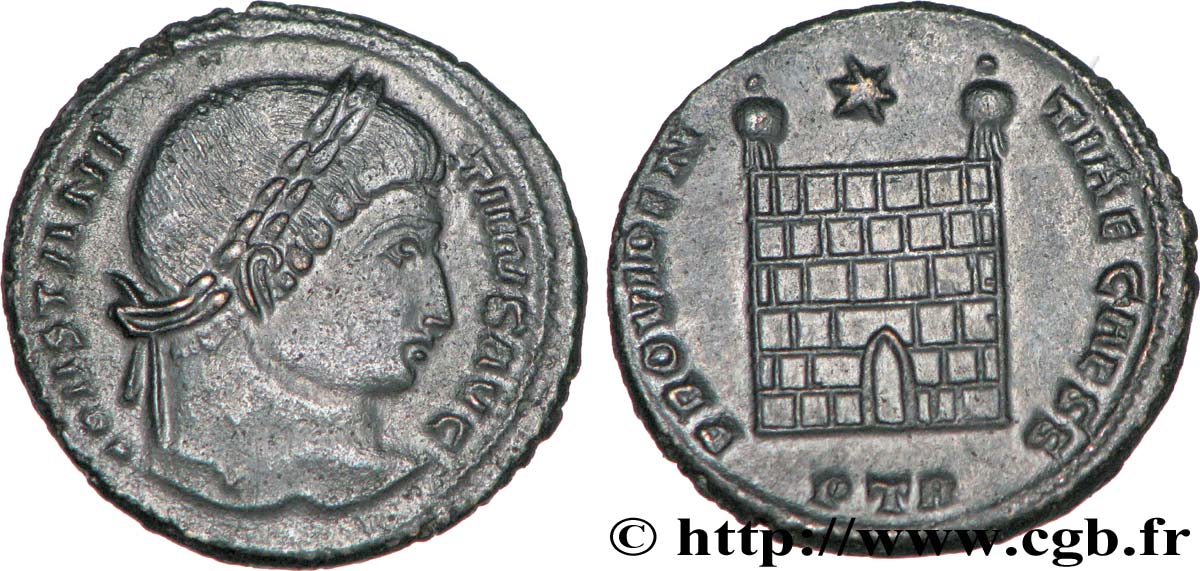 CONSTANTIN Ier LE GRAND Centenionalis ou nummus SPL