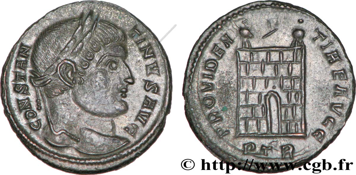 CONSTANTIN Ier LE GRAND Centenionalis ou nummus FDC