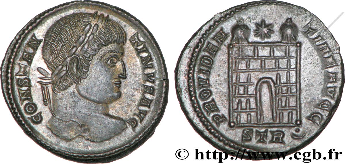 CONSTANTIN Ier LE GRAND Centenionalis ou nummus FDC