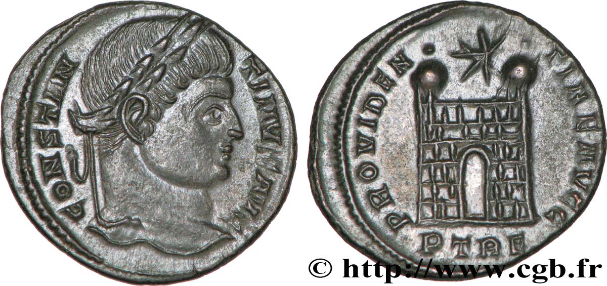 CONSTANTIN Ier LE GRAND Centenionalis ou nummus FDC