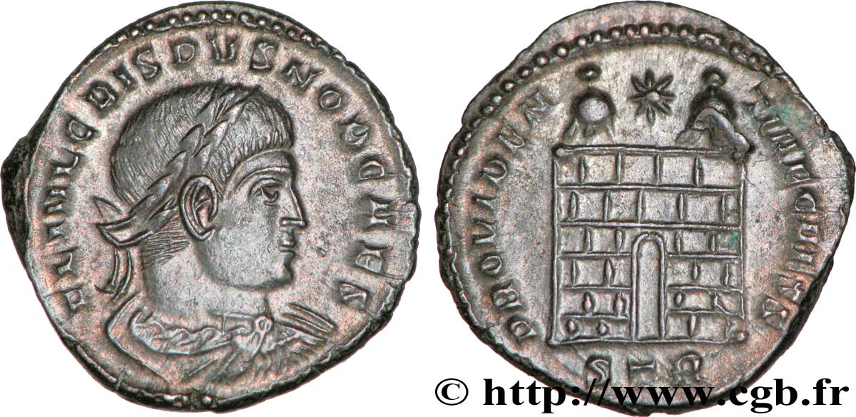 CRISPUS Centenionalis ou nummus SPL