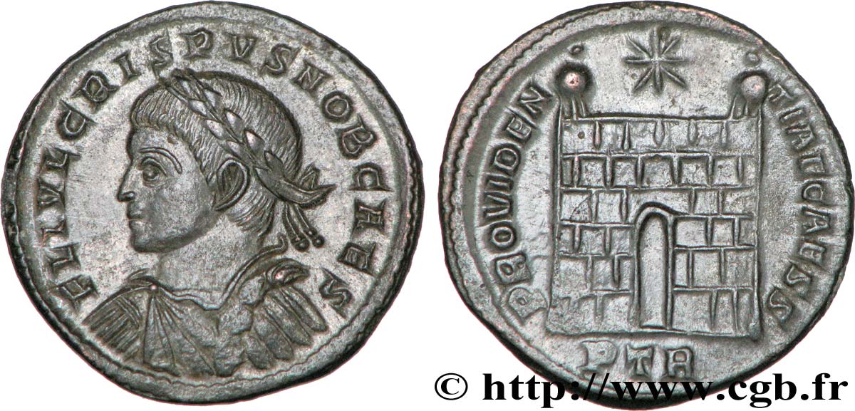 CRISPUS Centenionalis ou nummus SPL