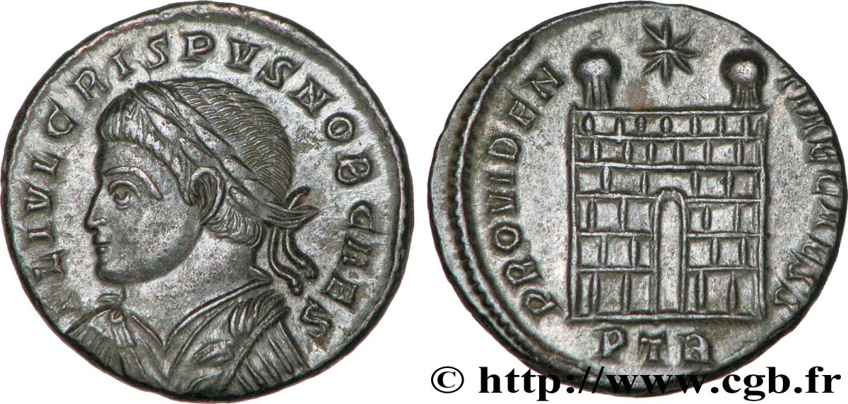 CRISPUS Centenionalis ou nummus SPL