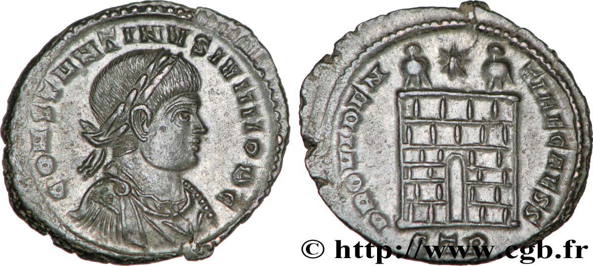 CONSTANTIN II Centenionalis ou nummus FDC