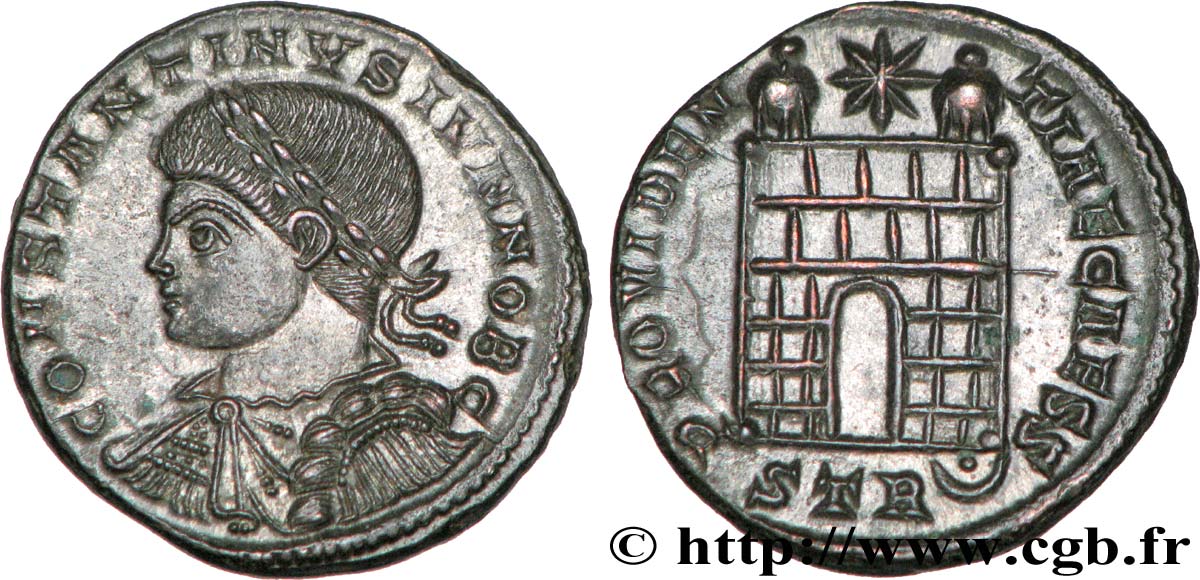 CONSTANTIN II Centenionalis ou nummus SPL