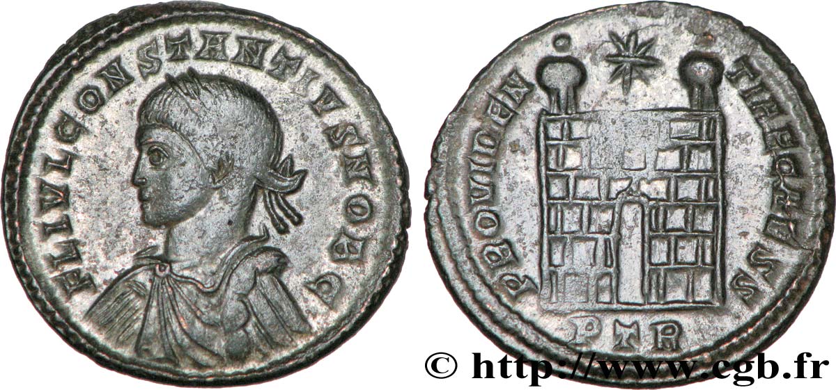 CONSTANCE II Centenionalis ou nummus SUP