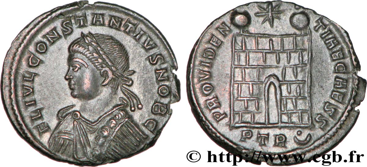CONSTANCE II Centenionalis ou nummus SPL