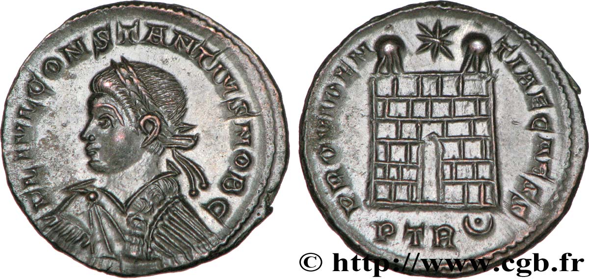CONSTANCE II Centenionalis ou nummus SPL