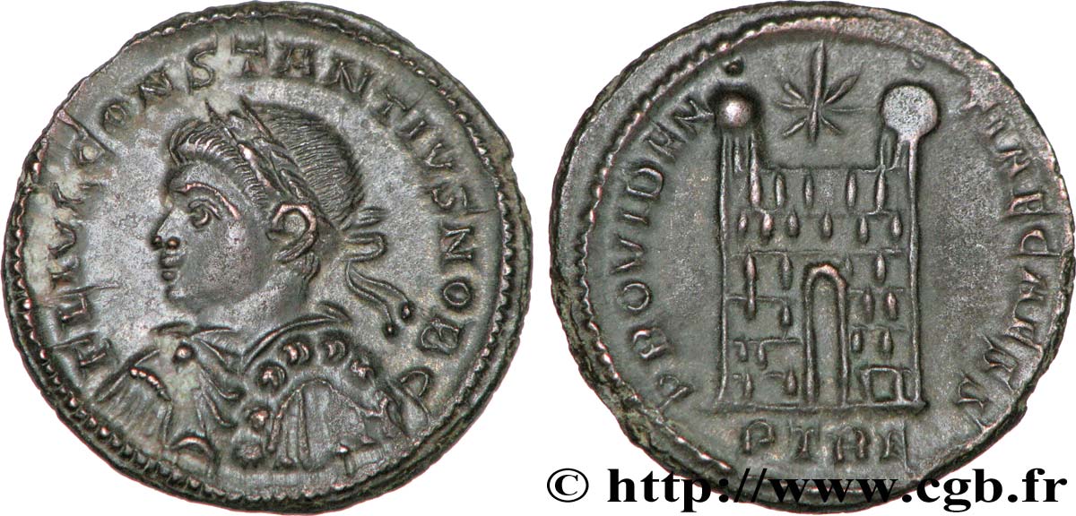 CONSTANCE II Centenionalis ou nummus SPL/SUP