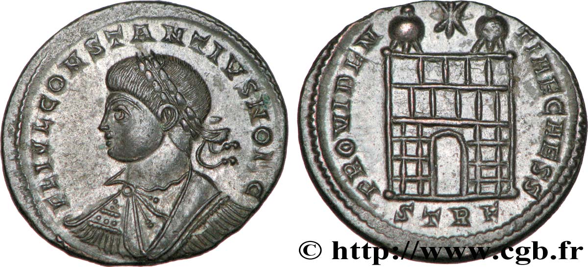 CONSTANCE II Centenionalis ou nummus SPL