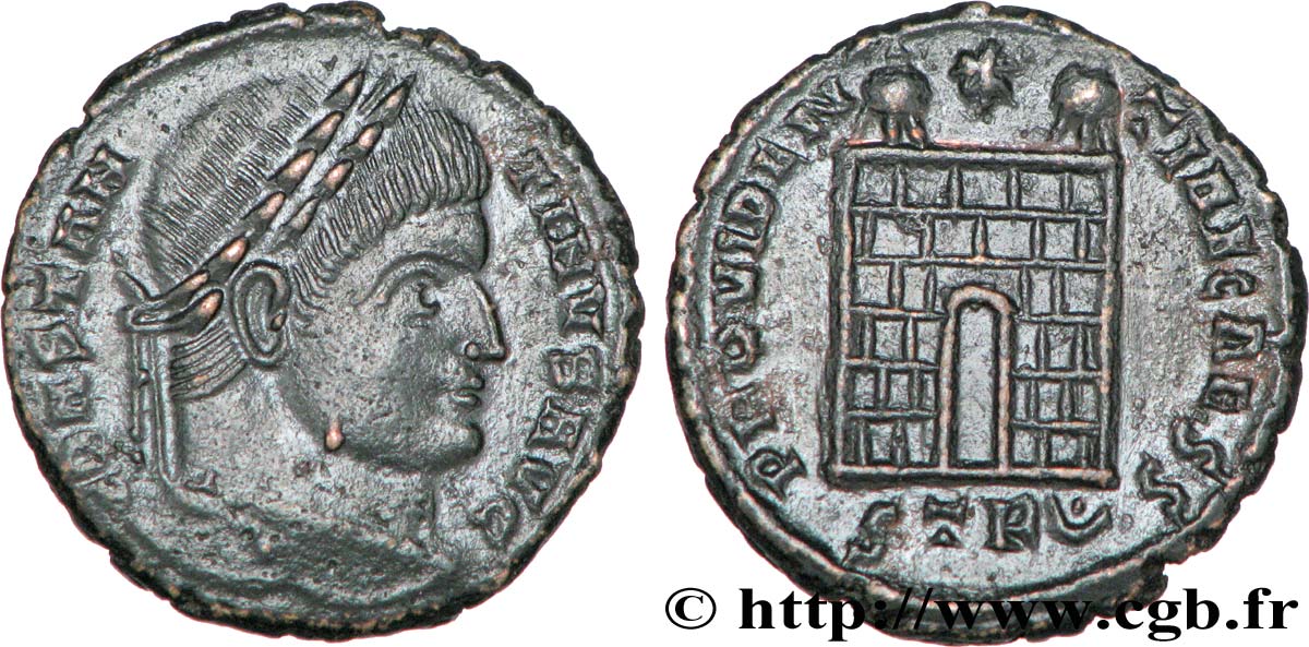 CONSTANTIN Ier LE GRAND Centenionalis ou nummus SUP