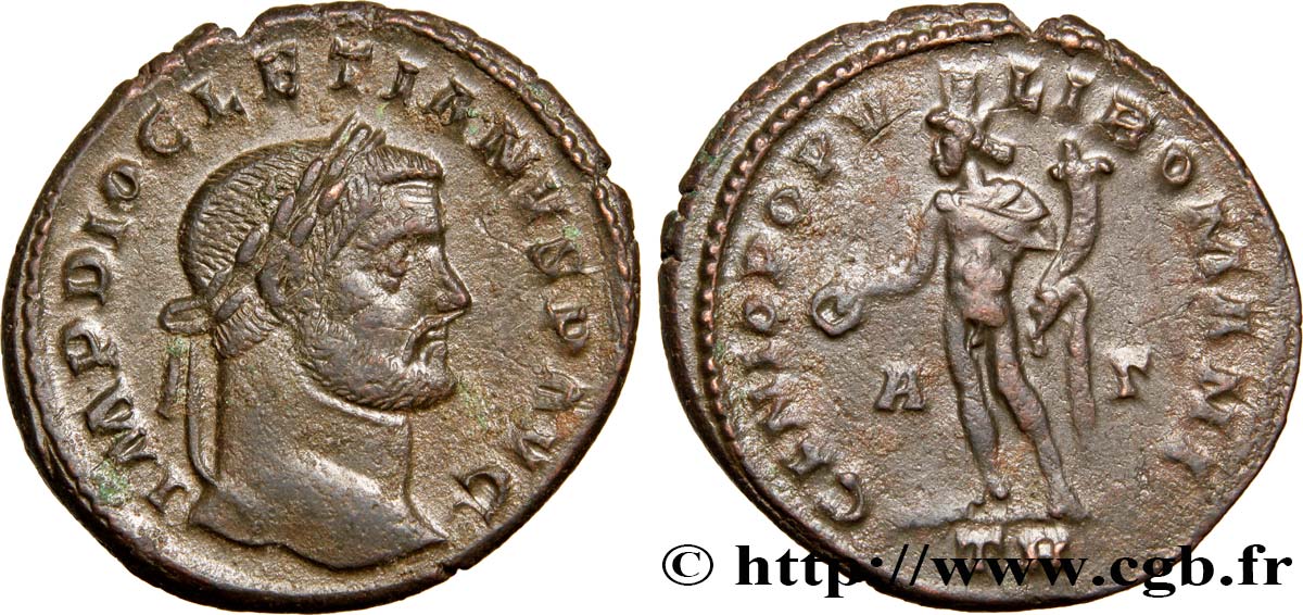 DIOCLÉTIEN Follis ou nummus TTB+