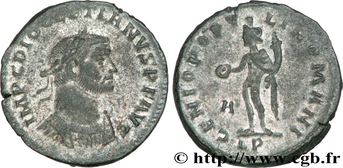 DIOCLÉTIEN Follis ou nummus TTB+