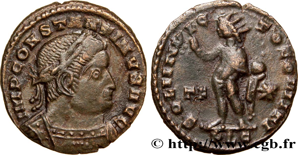 CONSTANTIN Ier LE GRAND Follis ou nummus TTB