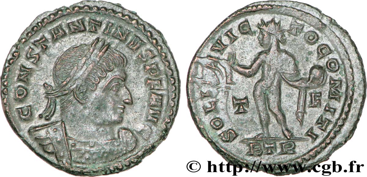 CONSTANTIN Ier LE GRAND Follis ou nummus SUP