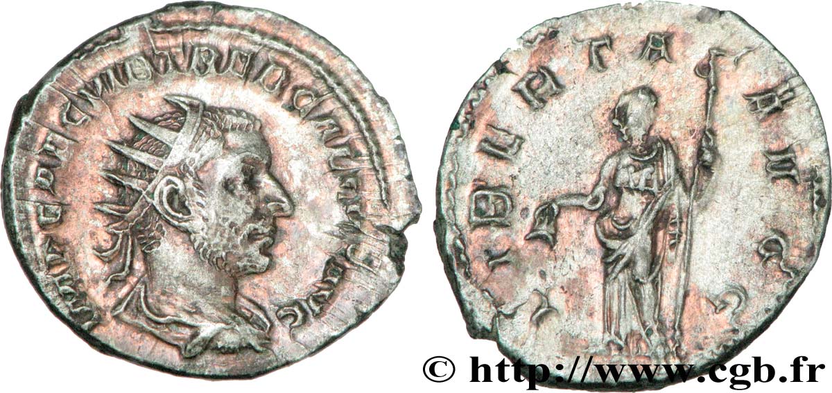 TRÉBONIEN GALLE Antoninien TTB+