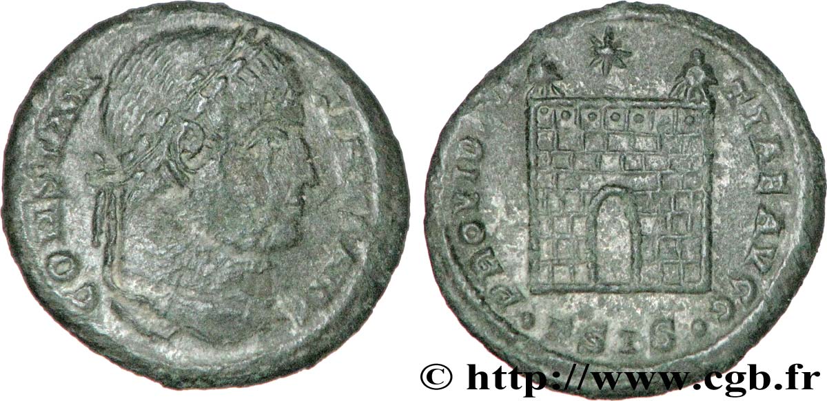 CONSTANTIN Ier LE GRAND Centenionalis ou nummus TTB