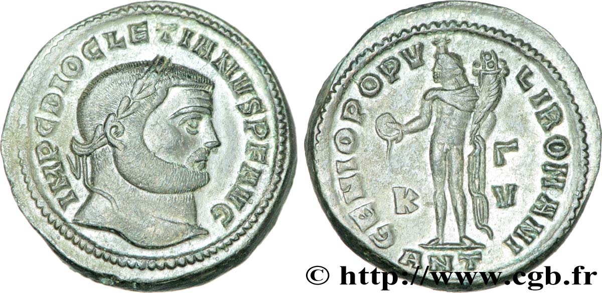 DIOCLÉTIEN Follis ou nummus SUP