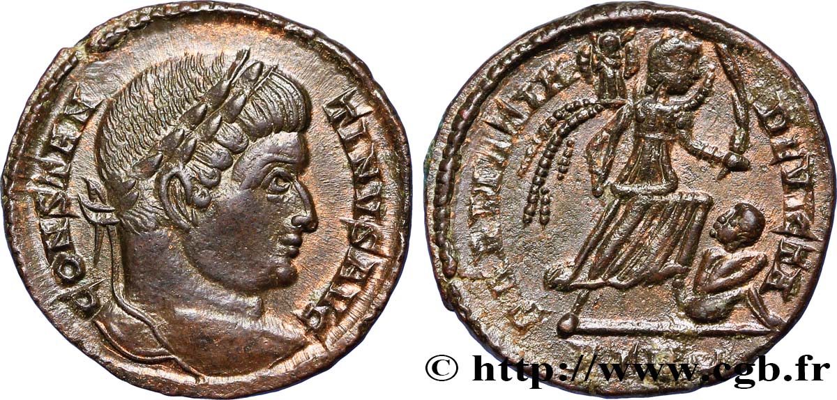 CONSTANTIN Ier LE GRAND Centenionalis ou nummus SPL