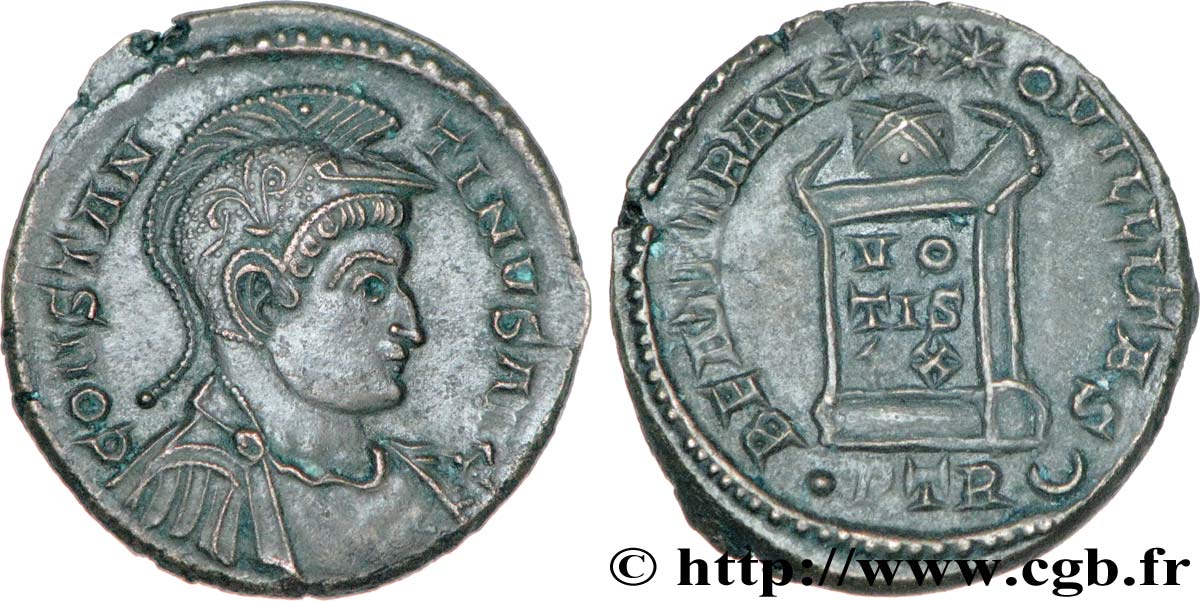 CONSTANTIN Ier LE GRAND Centenionalis ou nummus SPL