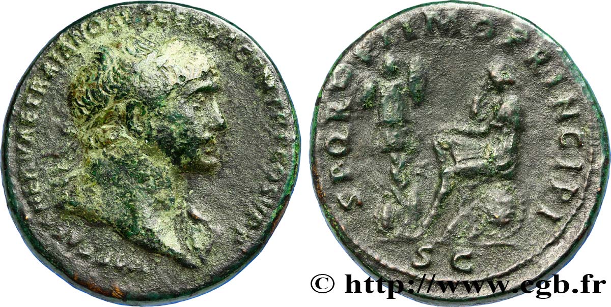 TRAJAN Sesterce TB+