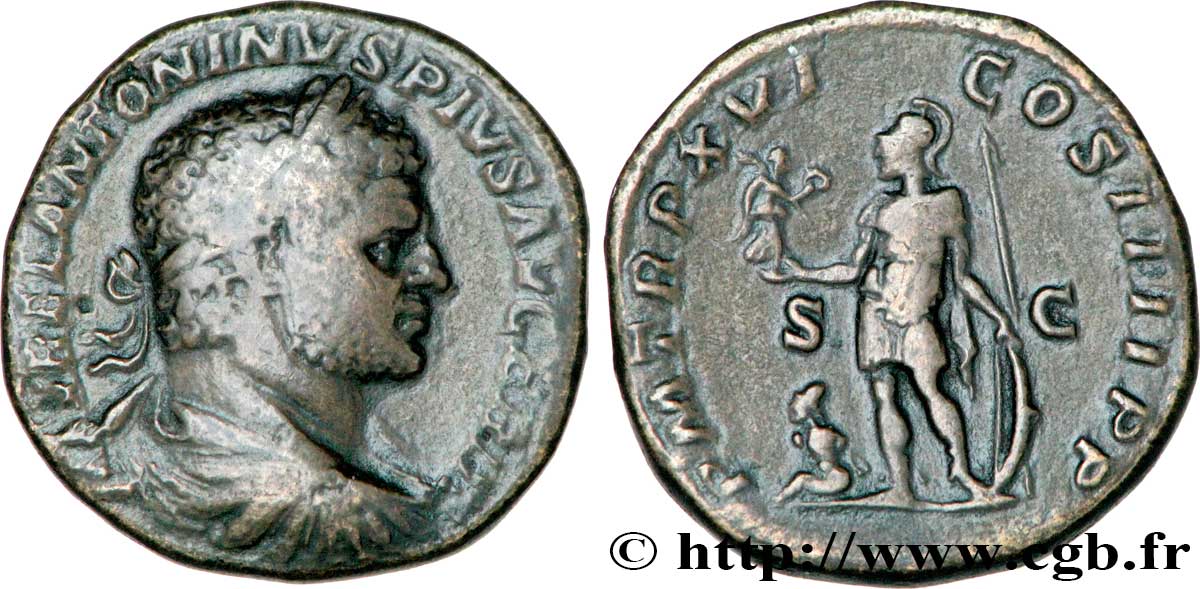 CARACALLA Sesterce TB+