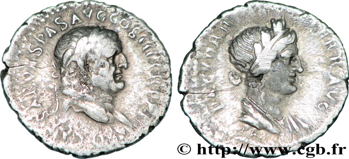 VESPASIEN Denier TTB