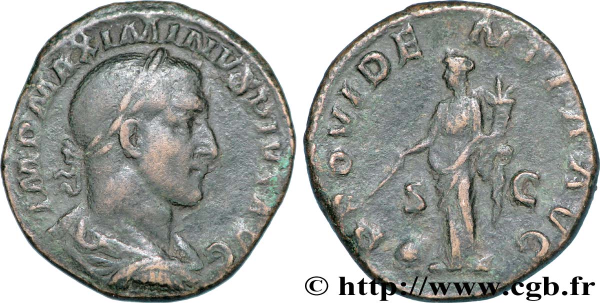 MAXIMIN Ier THRACE Sesterce TTB