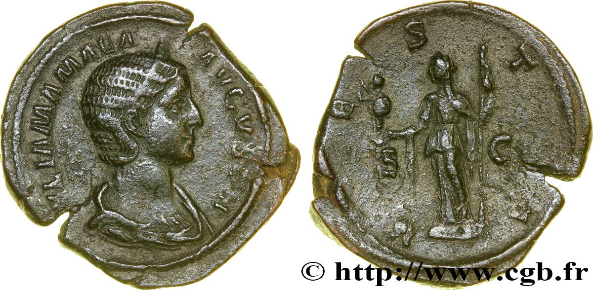 JULIA MAMÉE Sesterce TTB