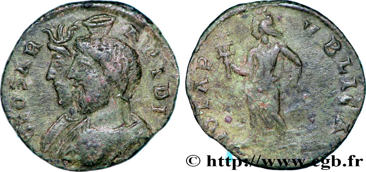 JULIAN II THE PHILOSOPHER Nummus (PBQ, Æ 3) XF