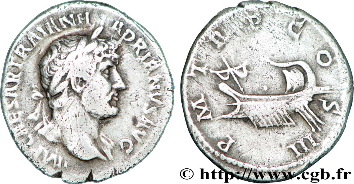 HADRIAN Denier VF