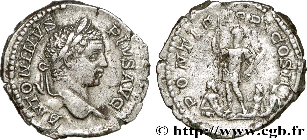 CARACALLA Denier TTB+/TTB