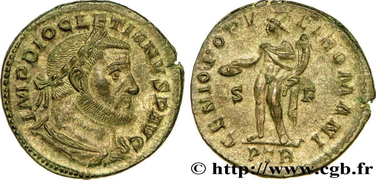DIOCLÉTIEN Follis ou nummus SPL
