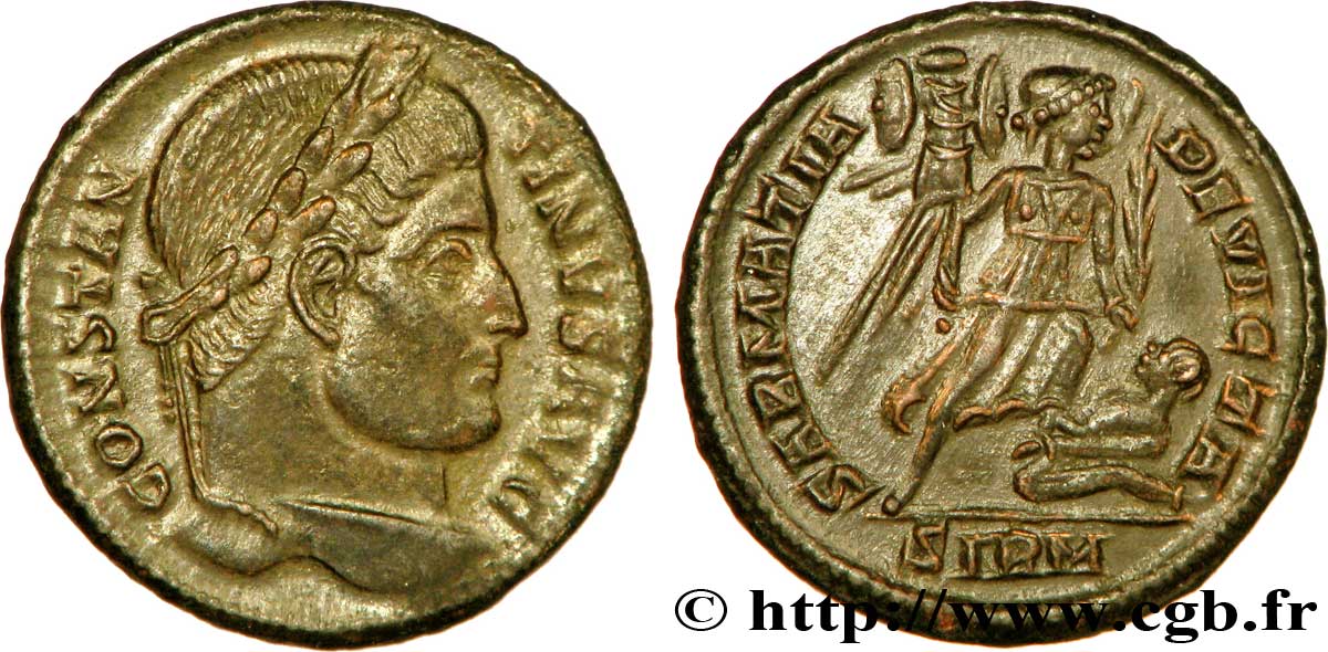 CONSTANTIN Ier LE GRAND Centenionalis ou nummus SPL