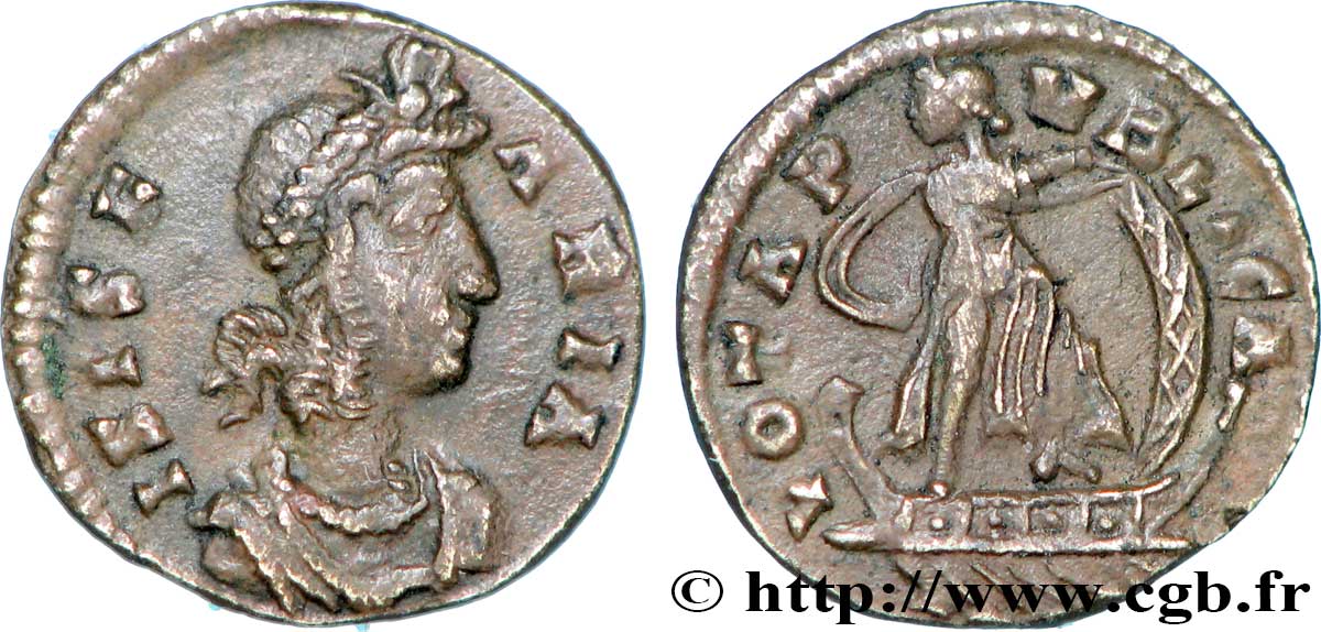 IULIANUS II DER PHILOSOPH Petit bronze (PB, Æ 4) fVZ/VZ