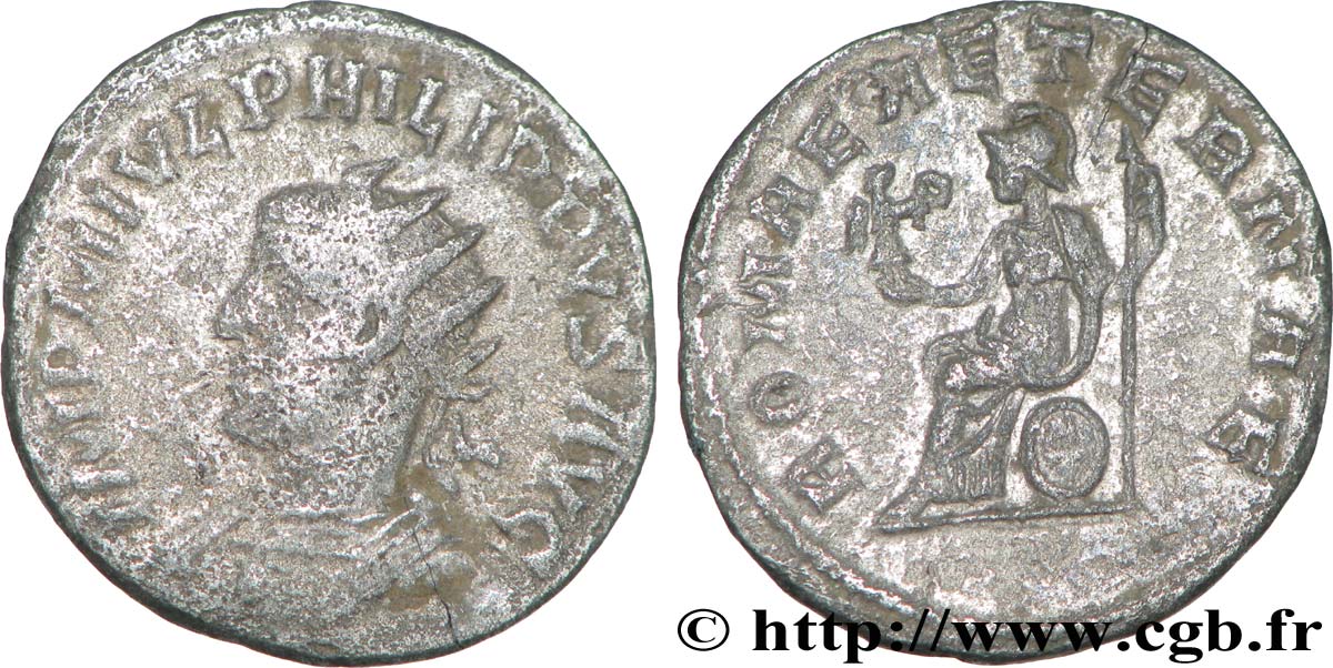 PHILIPPE II Antoninien TB+/TTB