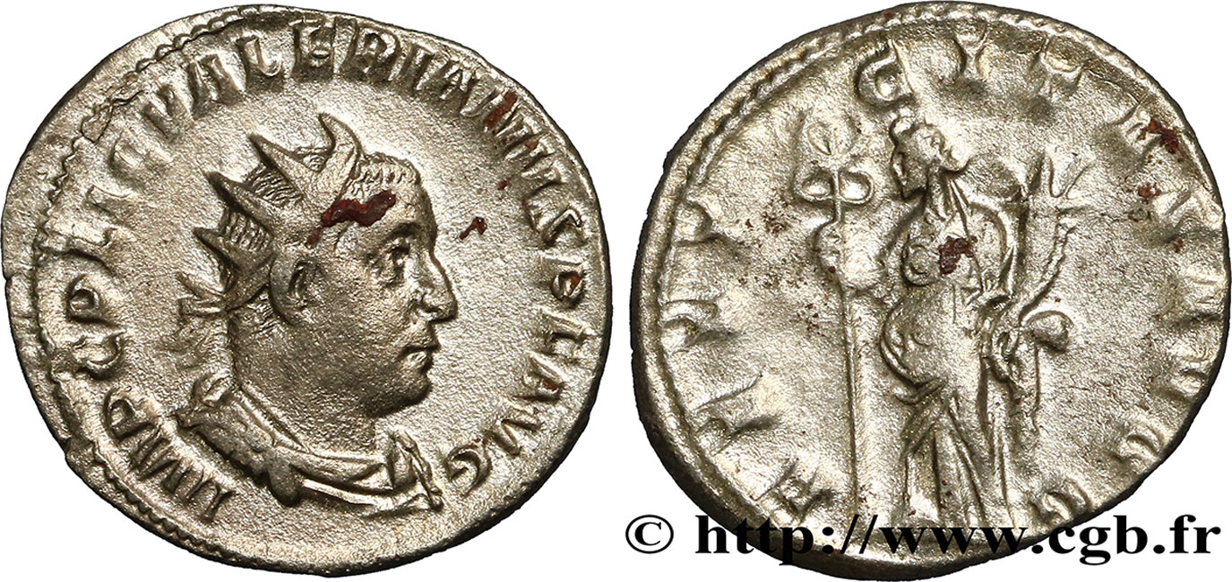 VALÉRIEN Ier Antoninien  TTB