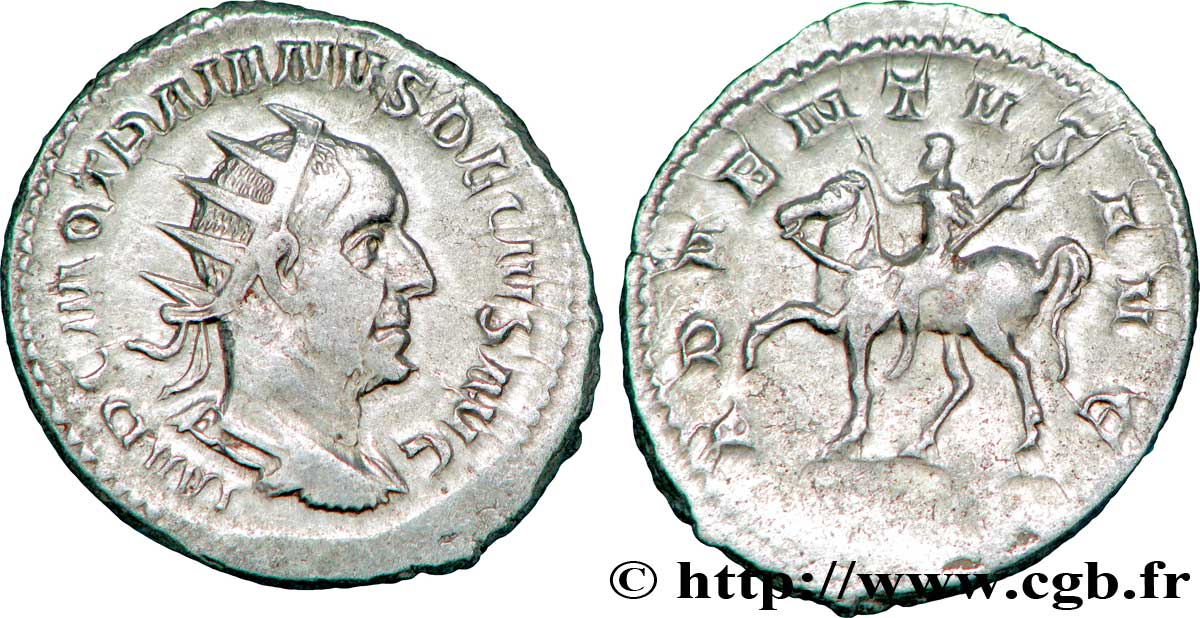 TRAJAN DÈCE Antoninien TTB+