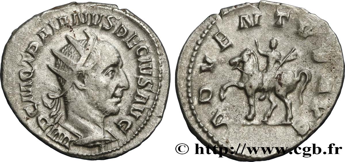 TRAJAN DECIUS Antoninien XF