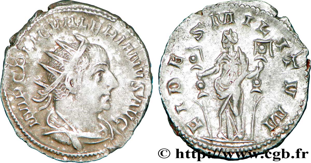 VALERIANO I PADRE Antoninien q.SPL