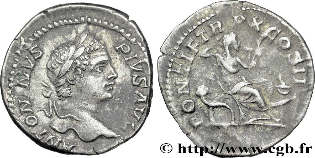 CARACALLA Denier TTB+/TTB