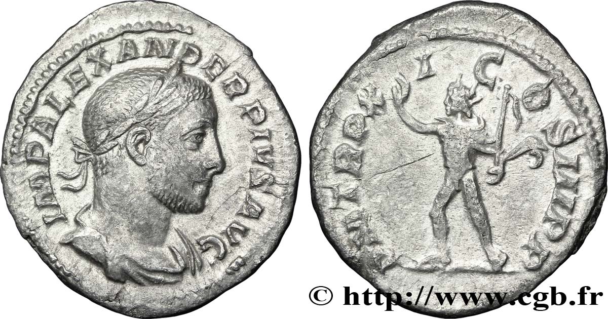 ALEXANDRE SÉVÈRE Denier TTB/TB+