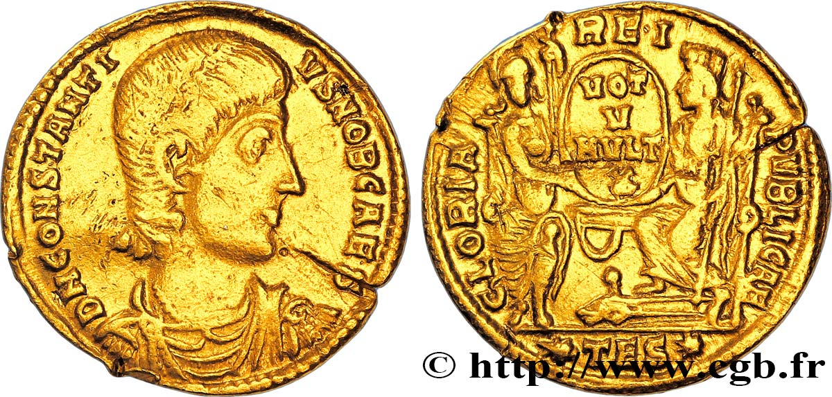 CONSTANCE GALLE Solidus TTB