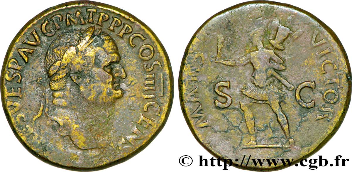 VESPASIEN Sesterce TB+