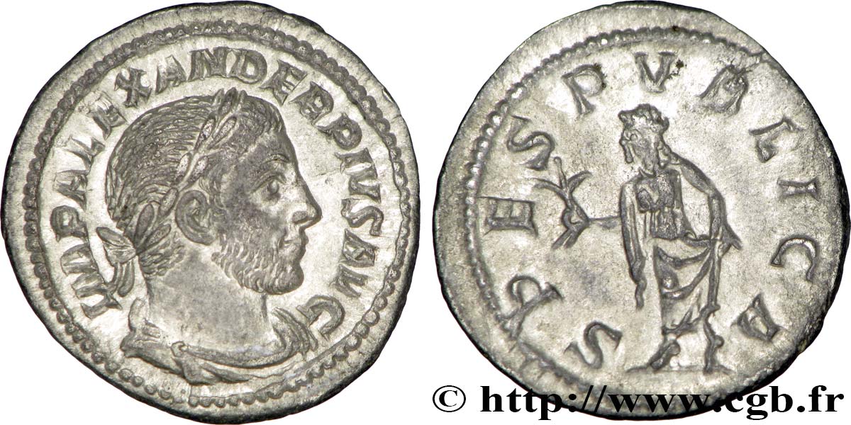 ALEXANDRE SÉVÈRE Denier SPL