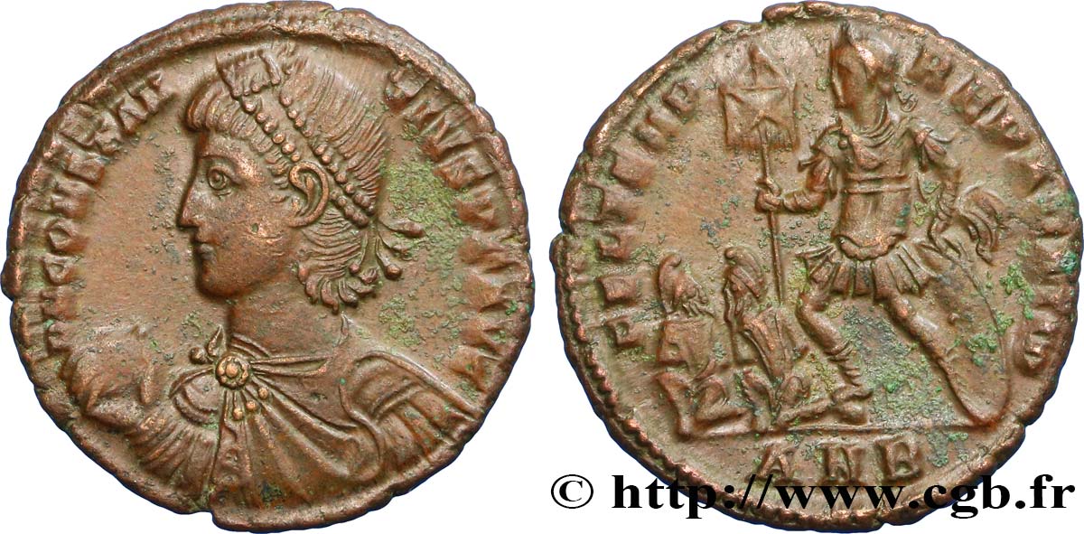 CONSTANTIUS II Maiorina, (MB, Æ 2) VZ/fVZ