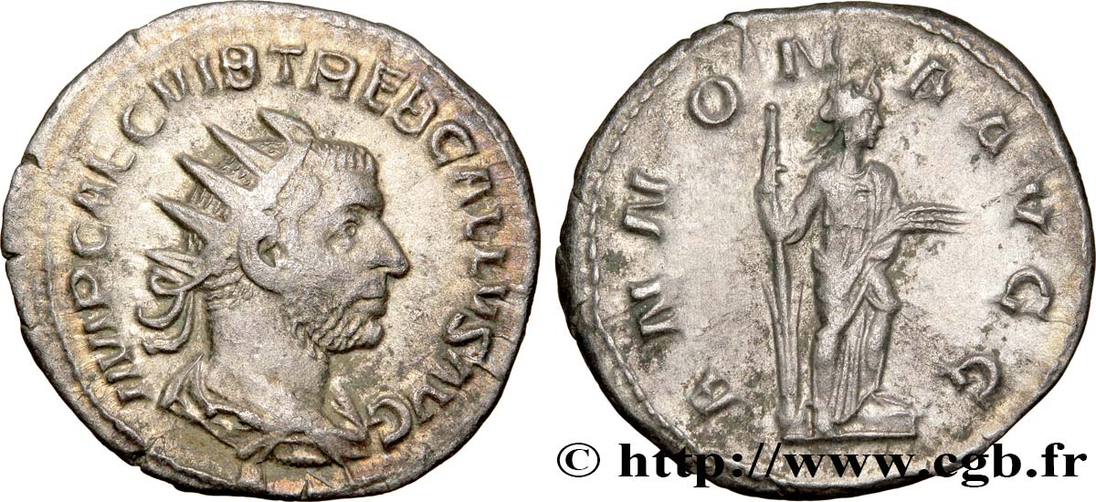 TRÉBONIEN GALLE Antoninien TTB