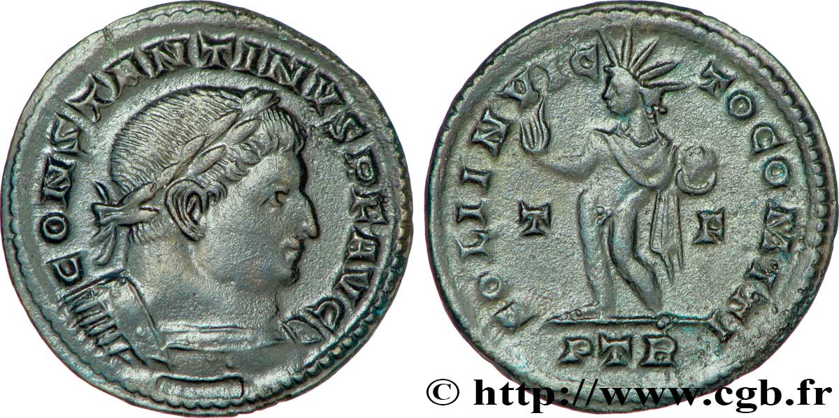 CONSTANTINE I THE GREAT Follis ou nummus AU